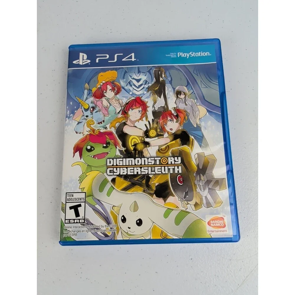 Digimon Story: Cyber Sleuth (Sony PlayStation 4, 2016) Complete, Tested & Works
